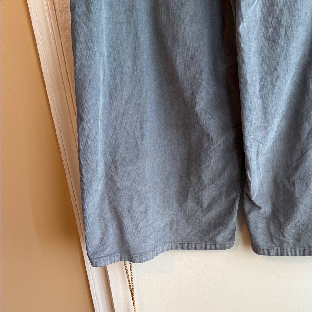 Free People Slate Gray Libre Wide-Leg Flare Cords 31 NWT - Picture 11 of 12